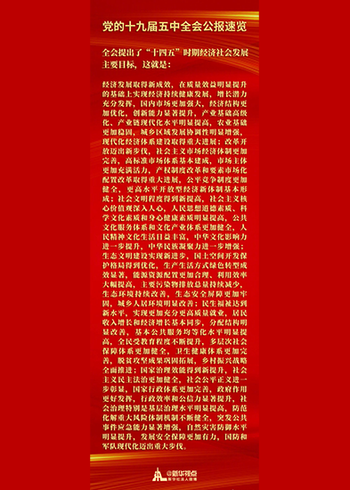 全會提出了&ldquo;十四五&rdquo;時(shí)期經(jīng)濟(jì)社會發(fā)展主要目標(biāo)