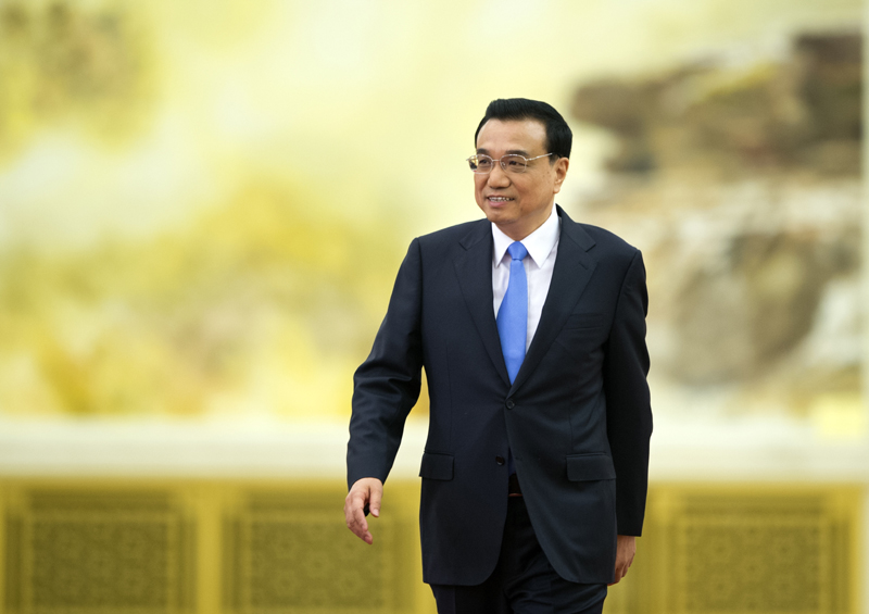 3月15日，國務(wù)院總理李克強(qiáng)在北京人民大會(huì)堂與中外記者見面，并回答記者提問。新華社記者 謝環(huán)馳 攝