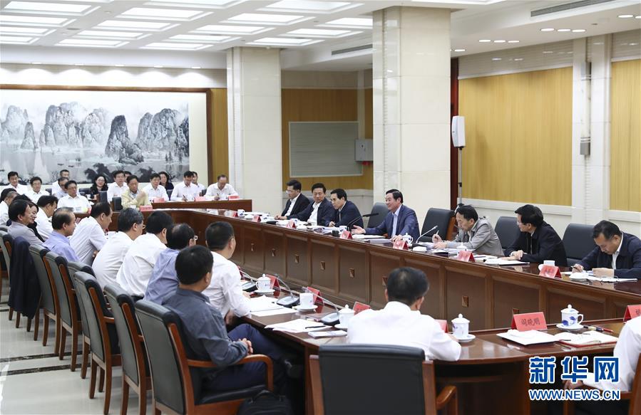 9月21日，中宣部在北京召開中央媒體駐外機構(gòu)外宣工作座談會。中共中央政治局委員、中央書記處書記、中宣部部長劉奇葆出席座談會并講話。新華社記者 謝環(huán)馳 攝 