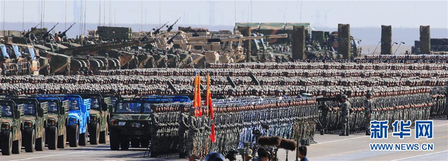 （新華全媒頭條&middot;強(qiáng)軍思想引領(lǐng)新征程&middot;圖文互動(dòng)）（7）那一刻，我們光榮接受檢閱