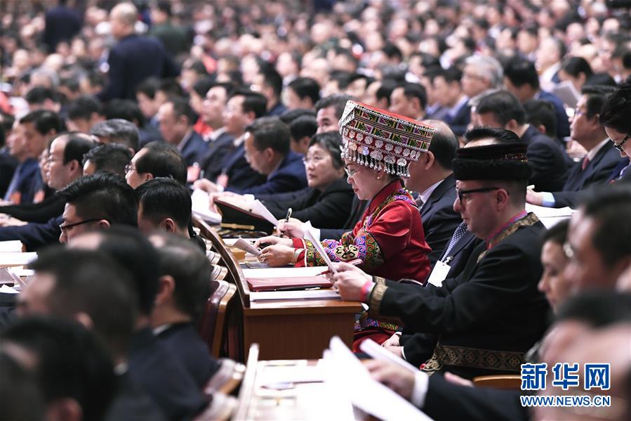 （兩會(huì)&middot;政協(xié)開幕&middot;XHDW）（13）全國(guó)政協(xié)十三屆二次會(huì)議在京開幕