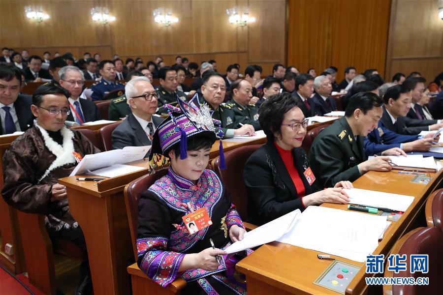 （兩會(huì)&middot;政協(xié)開幕&middot;XHDW）（8）全國(guó)政協(xié)十三屆二次會(huì)議在京開幕