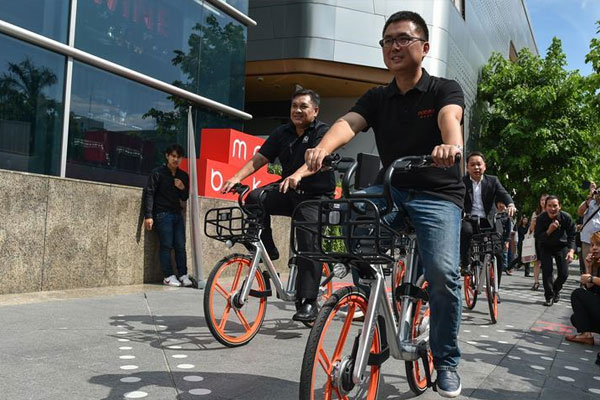 摩拜共享單車宣布進(jìn)軍泰國市場(chǎng)