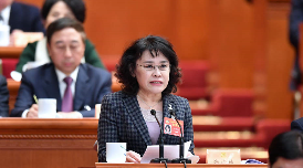 中國(guó)殘疾人聯(lián)合會(huì)主席團(tuán)主席，北京2022年冬奧會(huì)和冬殘奧會(huì)組織委員會(huì)執(zhí)行主席、黨組副書(shū)記 張海迪