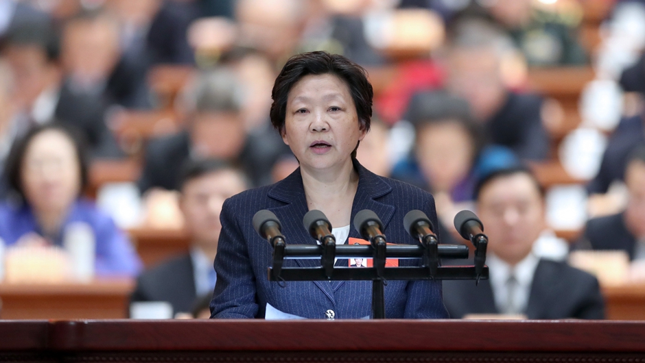 全國政協(xié)人口資源環(huán)境委員會(huì)副主任，九三學(xué)社中央副主席 印紅