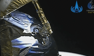&ldquo;天問(wèn)一號(hào)&rdquo;探測(cè)器火星捕獲過(guò)程影像來(lái)了！
