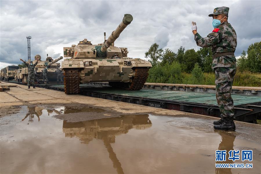（國際）（4）我軍赴俄參加&ldquo;國際軍事比賽-2020&rdquo;裝備運(yùn)抵比賽場(chǎng)地