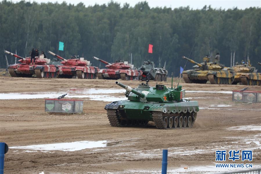 （國際&middot;圖文互動）（6）&ldquo;國際軍事比賽-2020&rdquo;&ldquo;坦克兩項(xiàng)&rdquo;項(xiàng)目單車賽收官　中國隊(duì)晉級半決賽