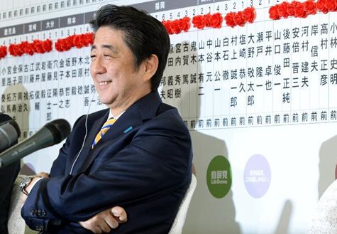安倍贏選舉易，贏未來難