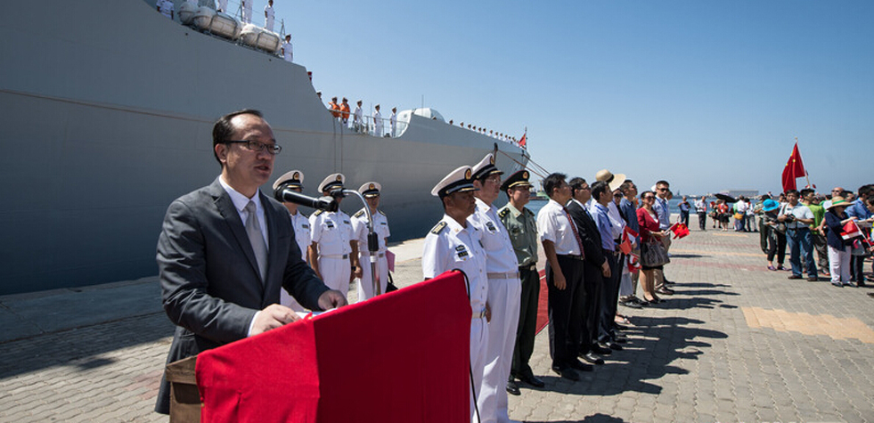 友誼、和平、交流、合作：中國海軍152艦艇編隊到訪埃及