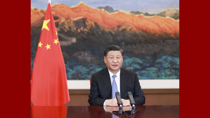 習(xí)近平在二十國(guó)集團(tuán)領(lǐng)導(dǎo)人利雅得峰會(huì)&ldquo;守護(hù)地球&rdquo;主題邊會(huì)上致辭